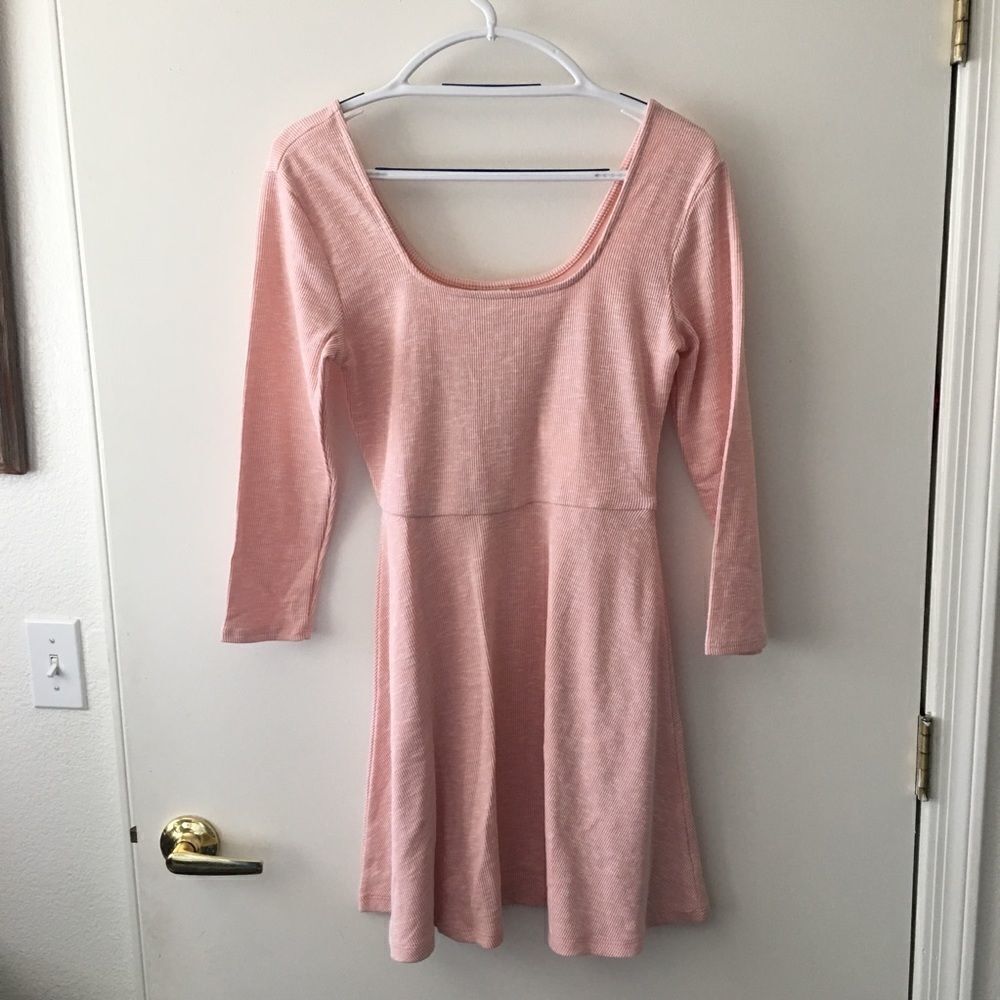 H.I.P. 3/4 Sleeve Skater dress size M NWOT